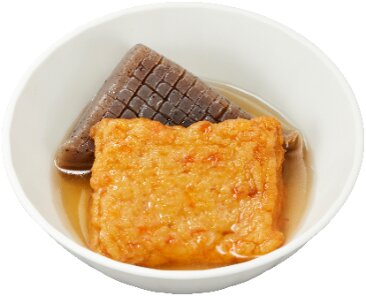 「こんにゃく&さつまあげ」219円(税込240円)～