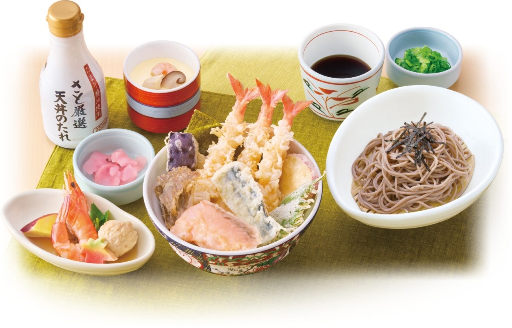 秋の味覚天丼御膳　1,699円(税込1,868円)