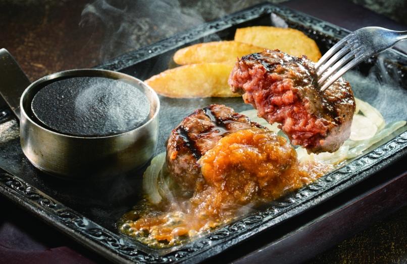 超粗びきステーキバーグ