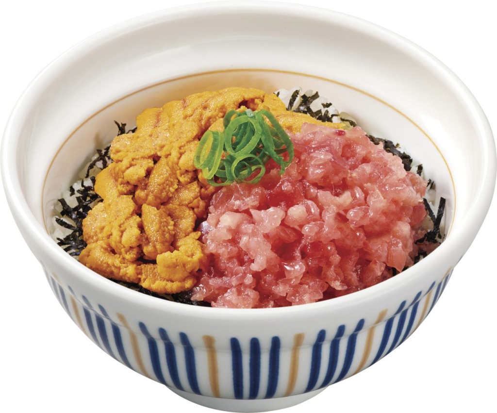 なか卯「ウニまぐろ丼」