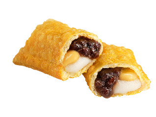 北海道産バターとあんことおもちの月見パイ