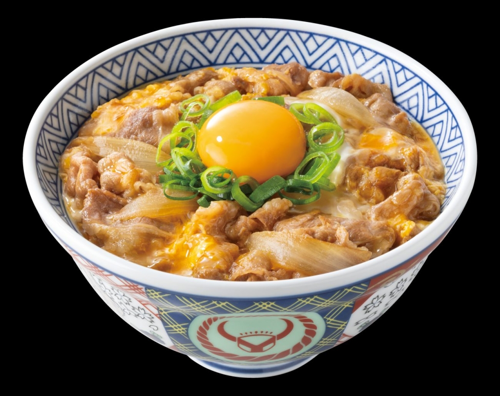 月見牛とじ丼