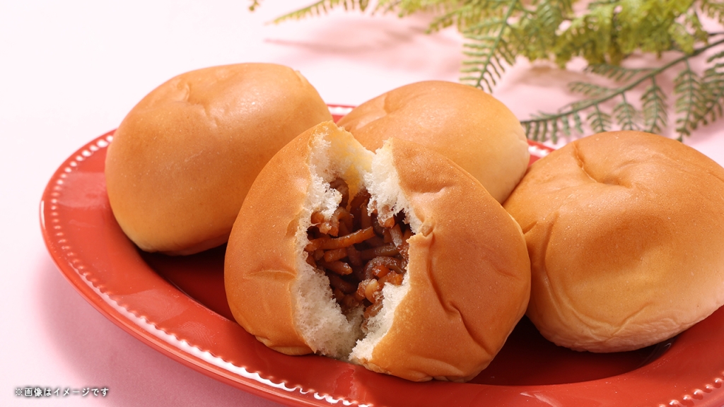ミニ焼きそばパン 4個入(税込138円)