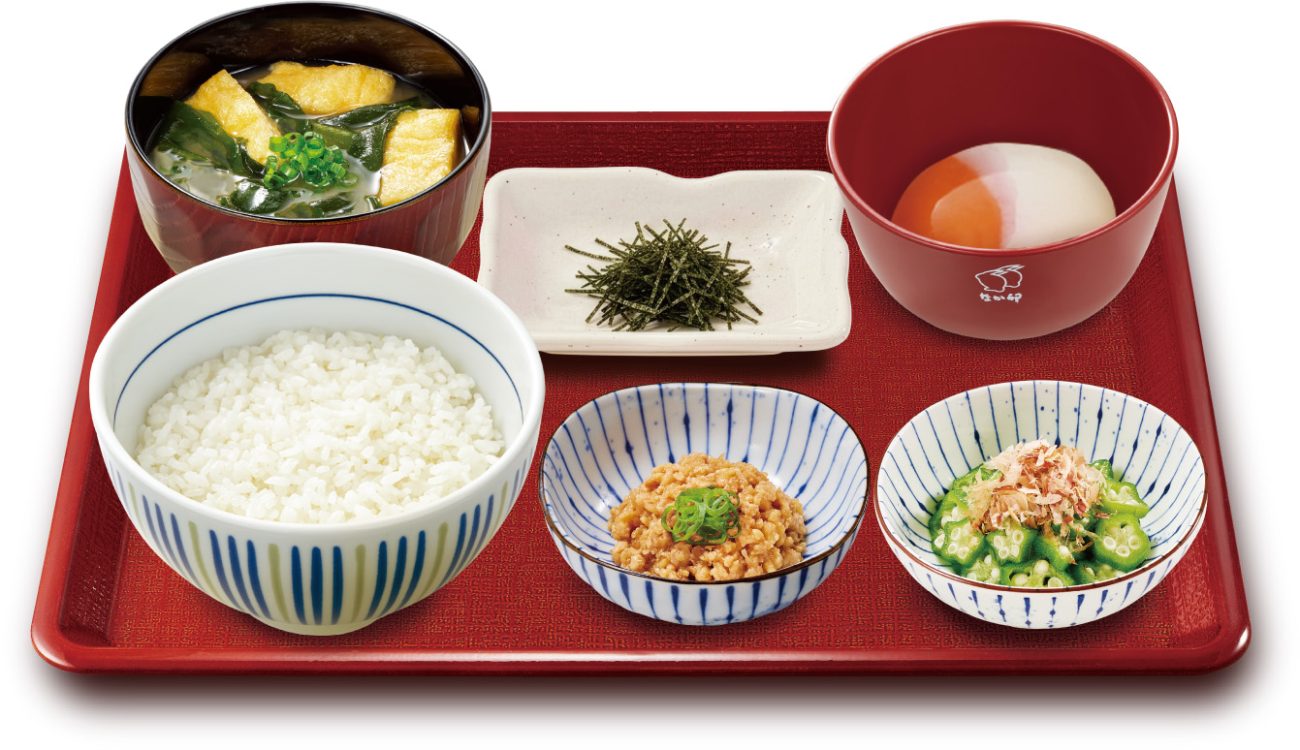 鶏そぼろまぜのっけごはん朝食