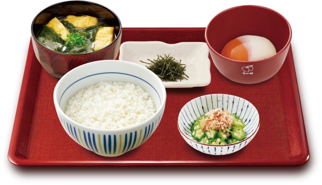 まぜのっけごはん朝食