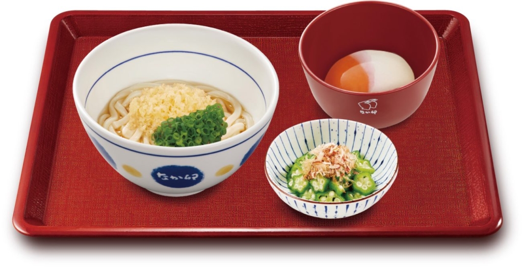 まぜのっけうどん朝食