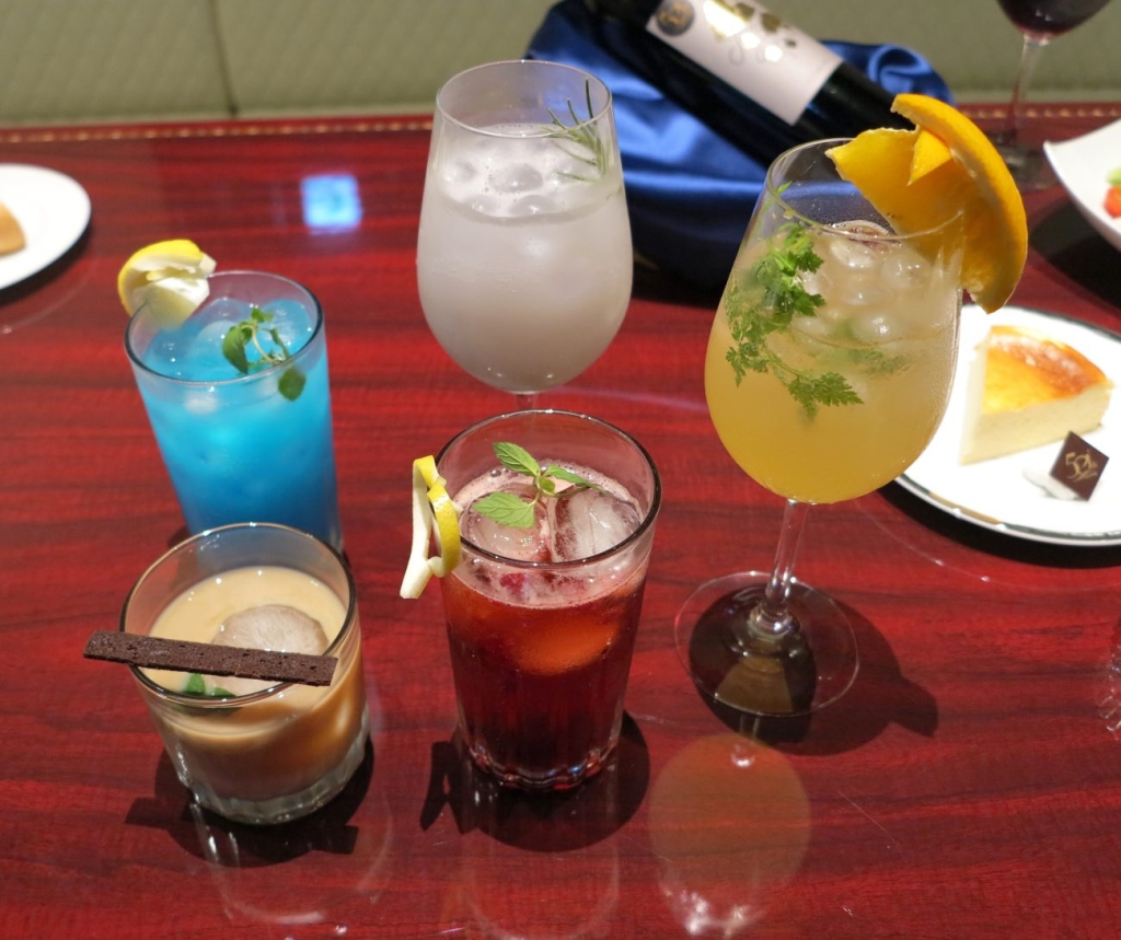 アルコールメニューの一部