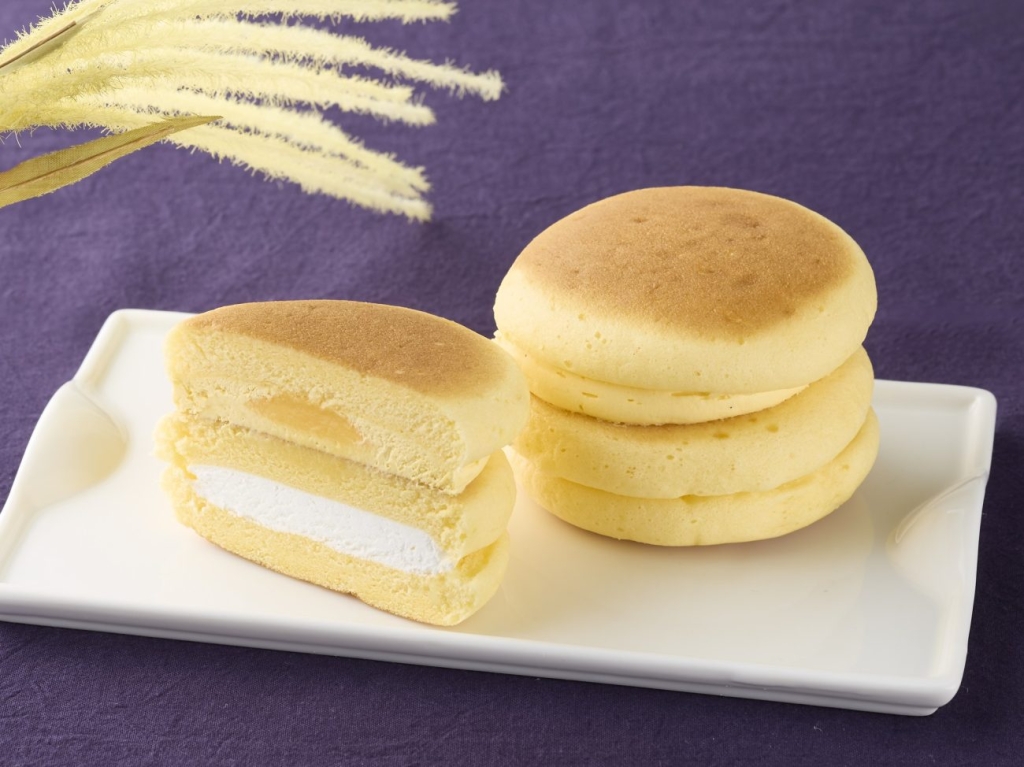 お月見スフレバーガー