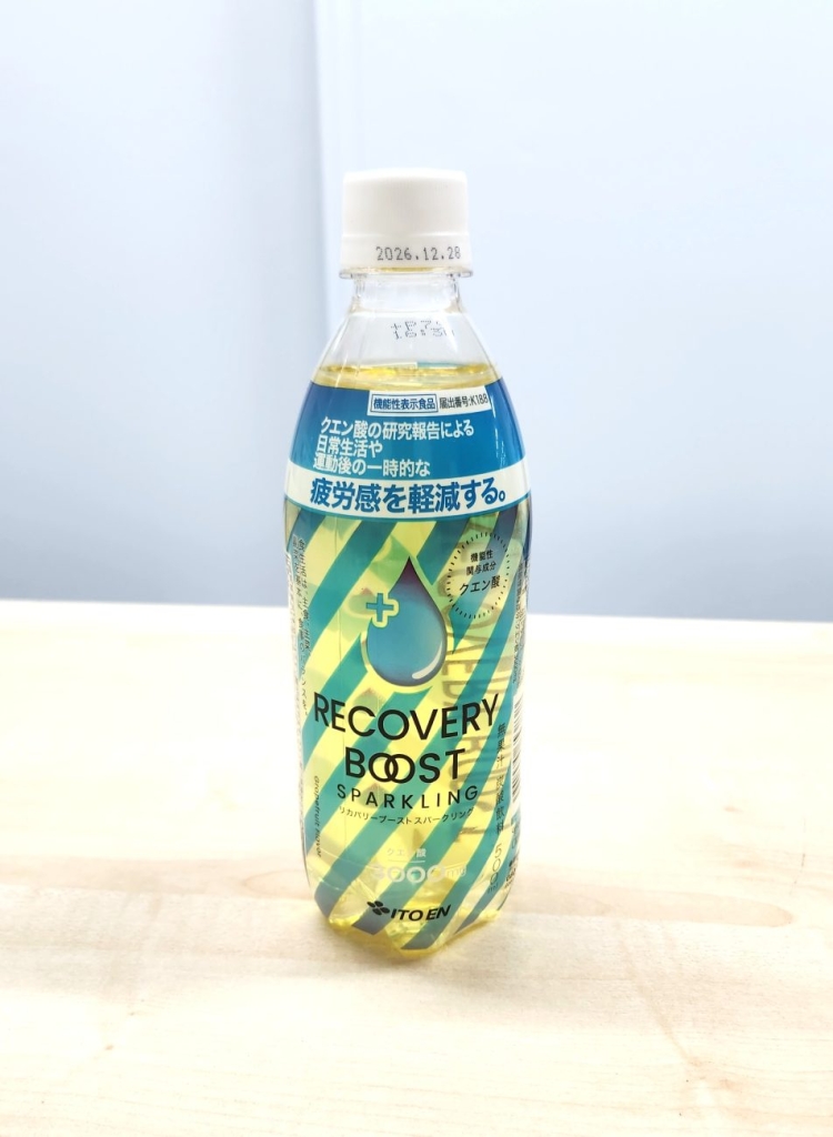 伊藤園 機能性表示食品「RECOVERY BOOST SPARKLING」