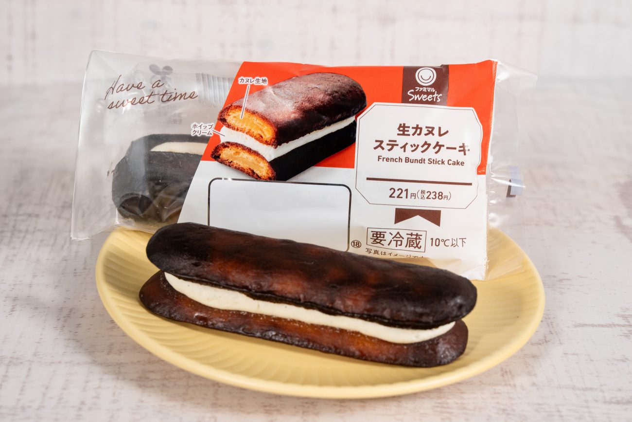 スティック×サンド型の「生カヌレスティックケーキ」登場