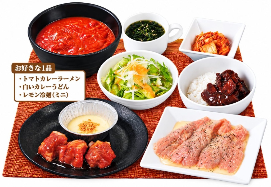 「フェアランチ定食～背徳～」