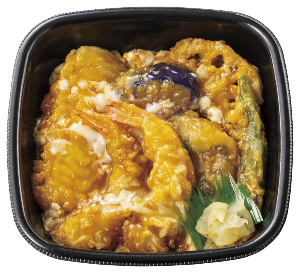 「海鮮天とじ丼」
