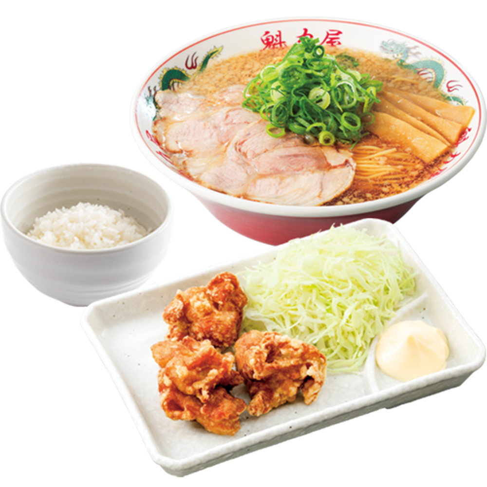 「唐揚げ定食」