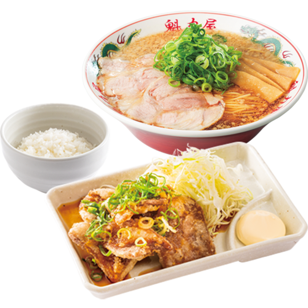 「ぶたから定食」