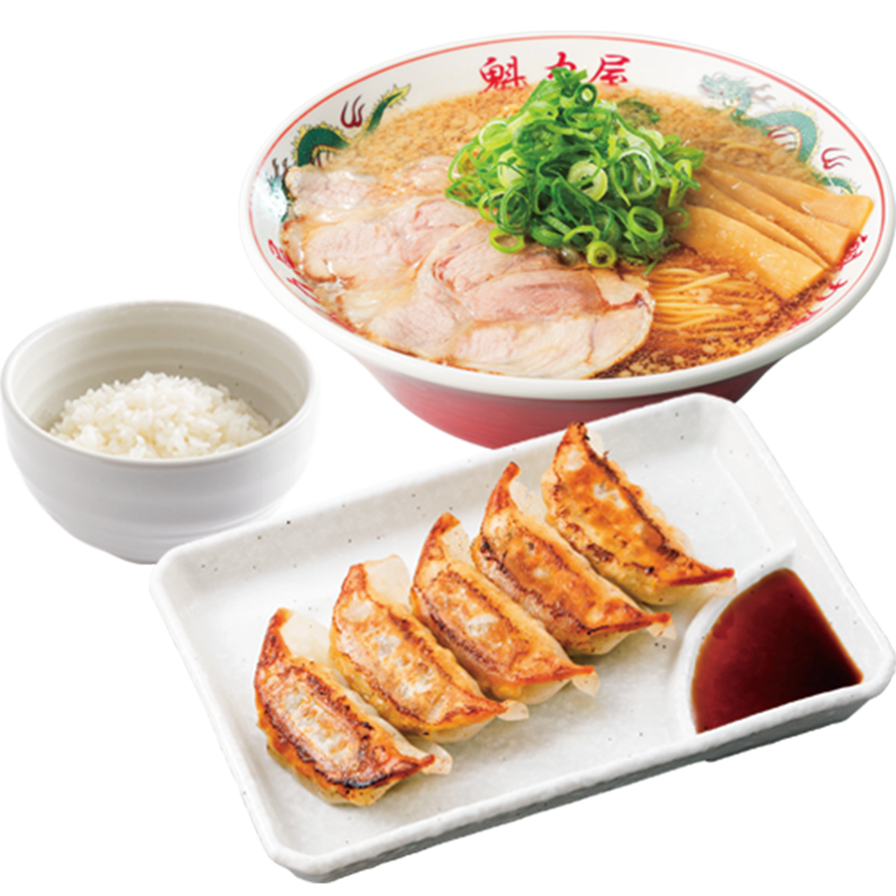 「餃子定食」