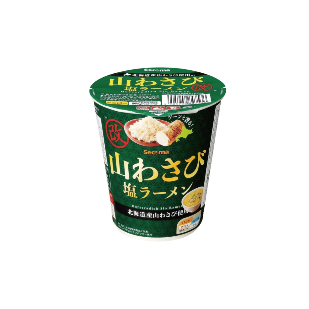 「セコマ 山わさびラーメン」214円