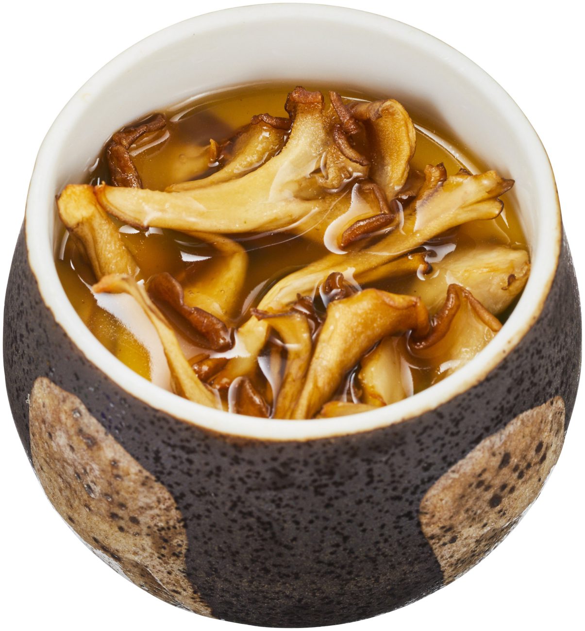 まいたけとかつお出汁餡の茶碗蒸し