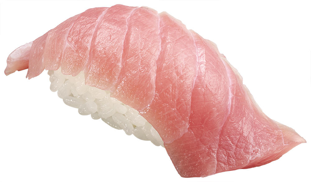 天然まぐろのハラモ1貫