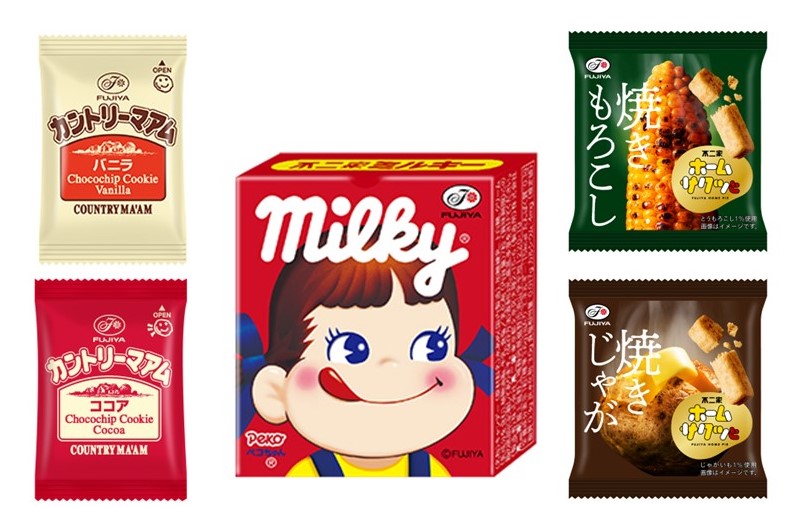 不二家のお菓子詰め放題コーナー