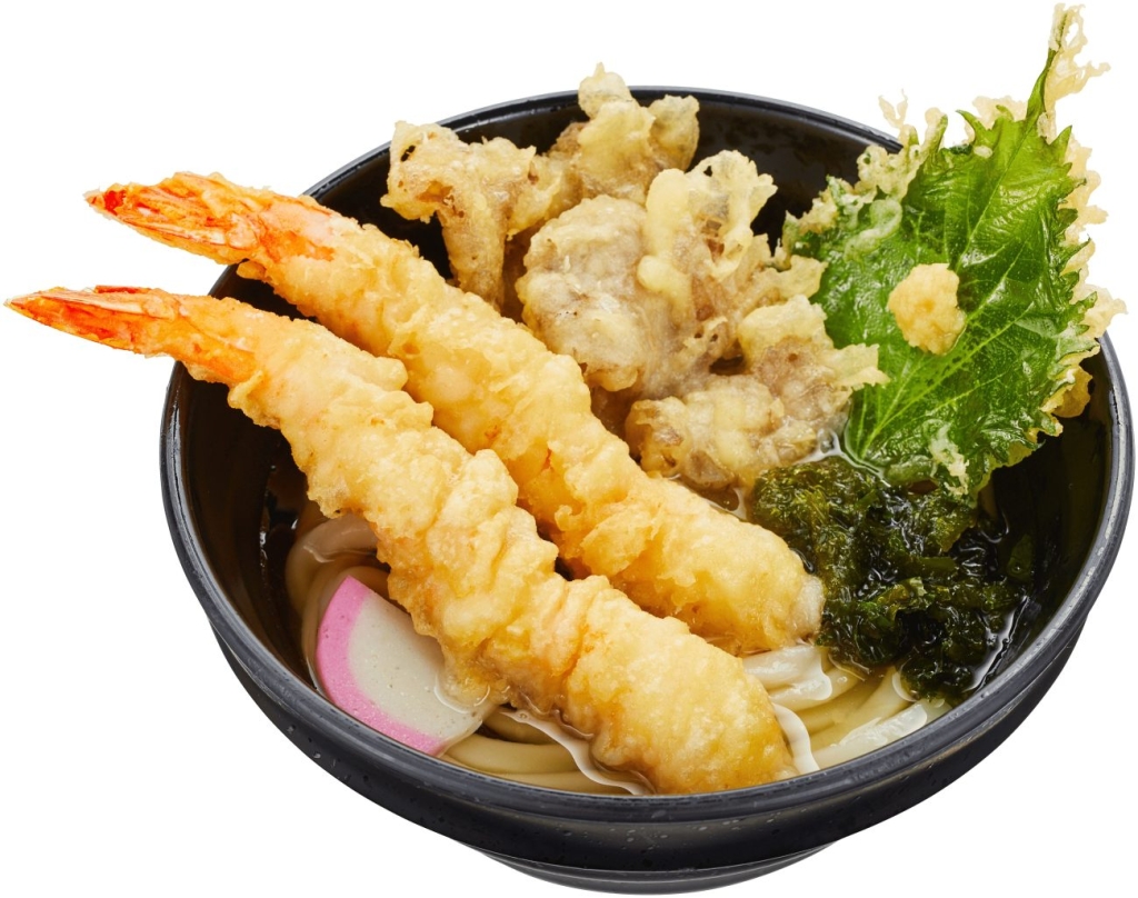 『贅沢 大えび天入りうどん”秋”』一皿税込540円～