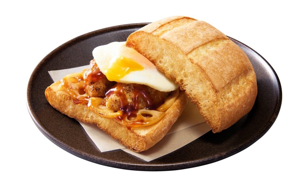 サンマルクホットサンド 月見テリヤキつくね:税込620円