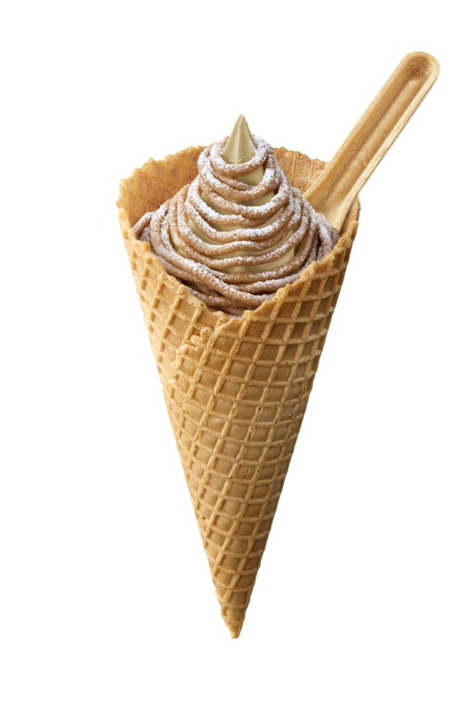 ごほうびソフト ‐至福のモンブラン‐ コーン
