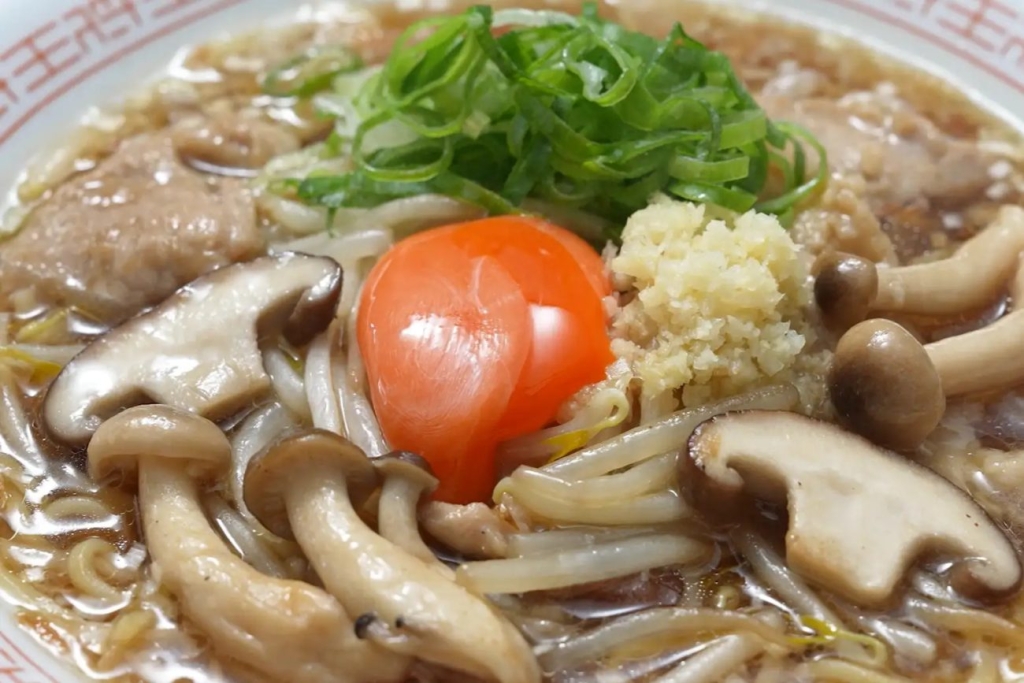 「秋ラーメン」玉子トッピング イメージ