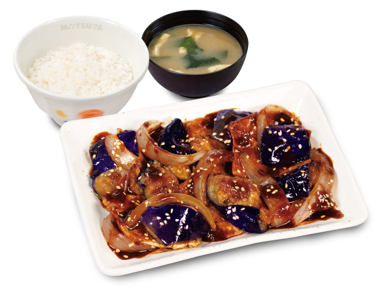 豚と茄子の辛味噌炒め
