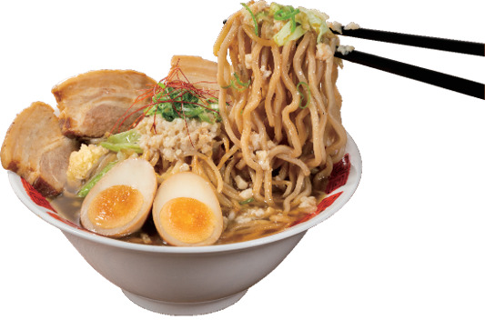 厚切り焼豚の味噌バミ郎そば（マシ盛）