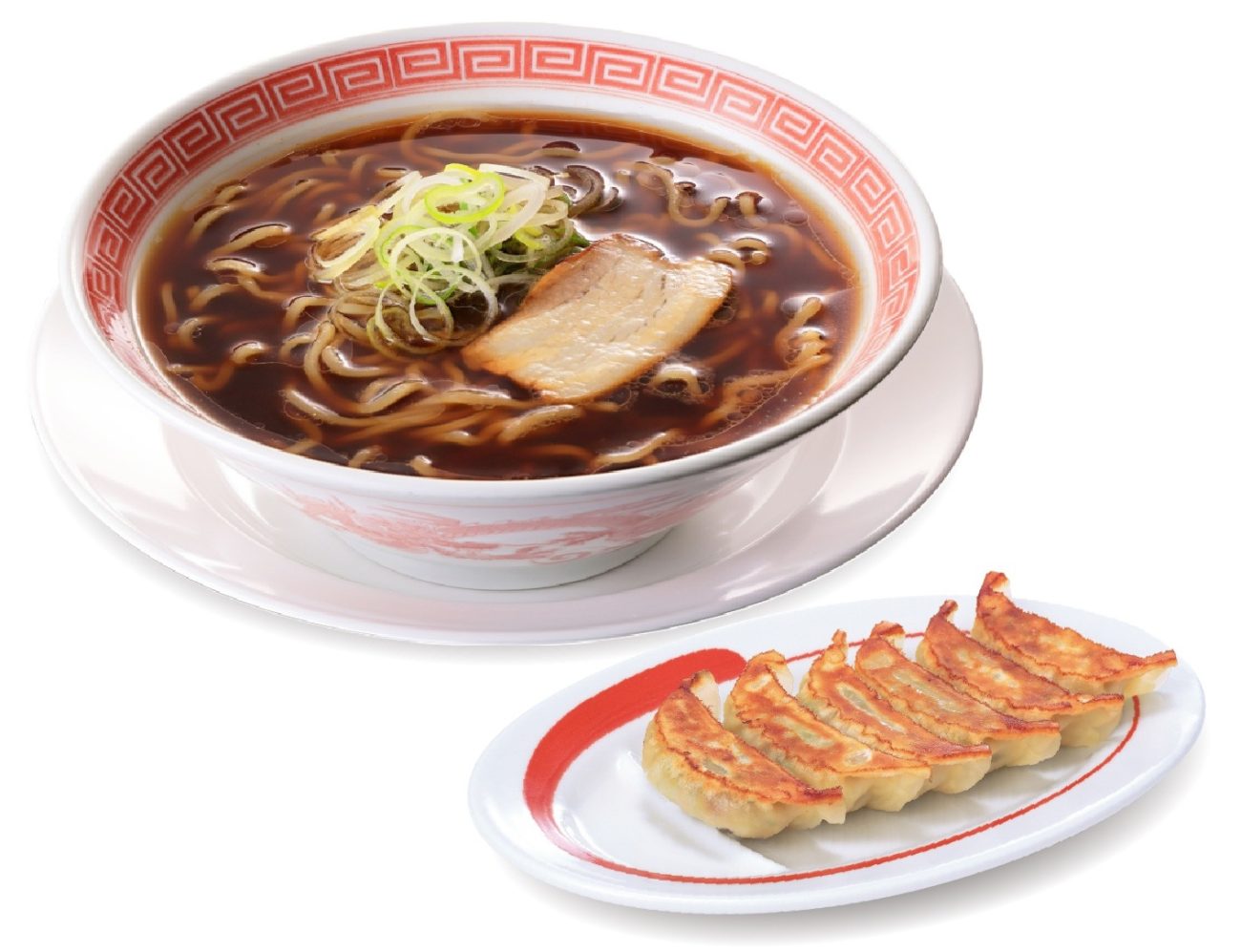 郡山ブラック素らーめん餃子セット