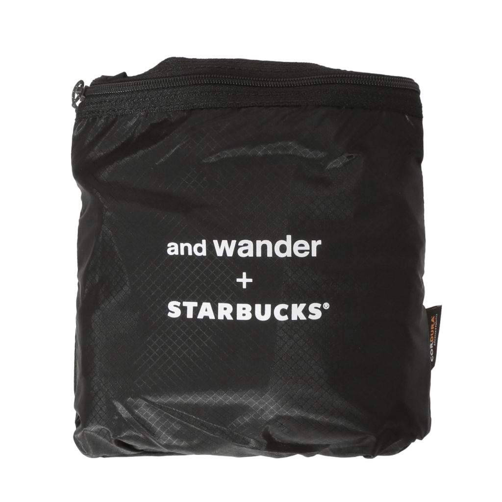 「and wander + STARBUCKS Sil デイパック」ネイビー
