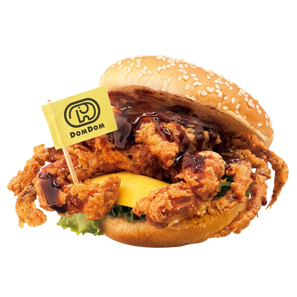 「丸ごと!! カニバーガー　名古屋みそ味」