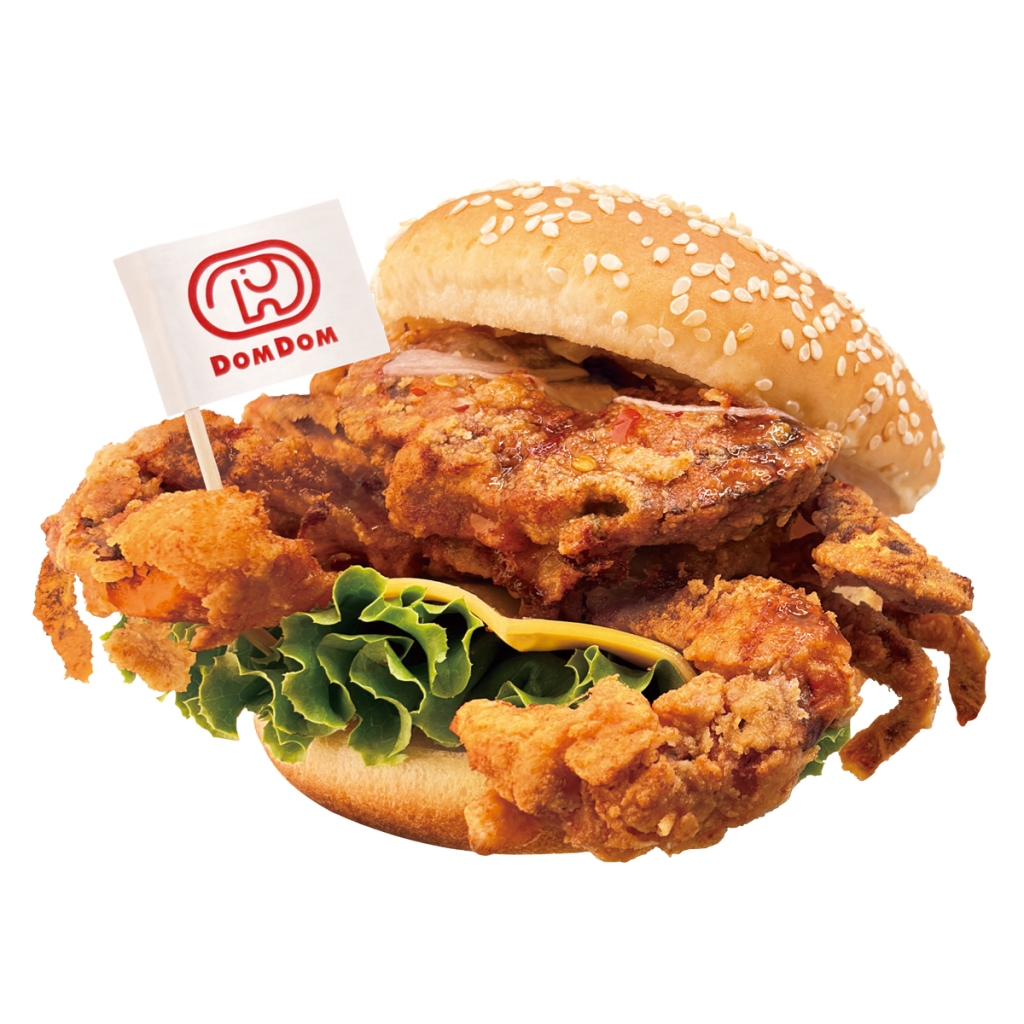 「丸ごと!! カニバーガー　スイートチリ味」