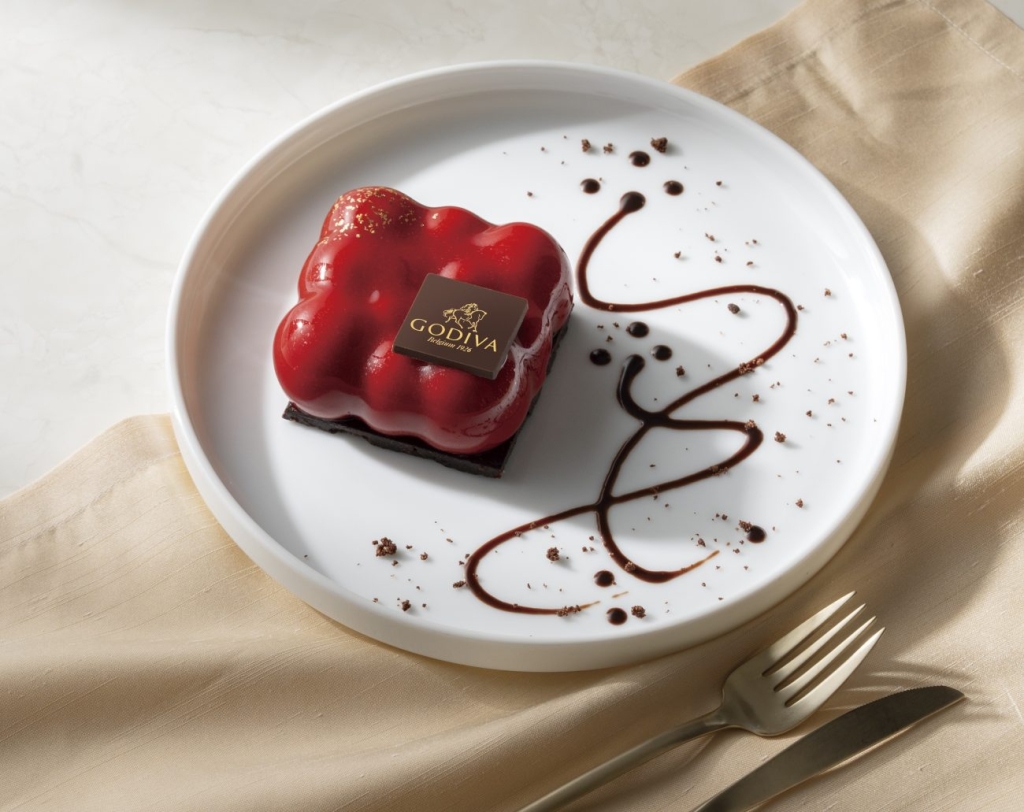 「チョコレートとラズベリーのムース」