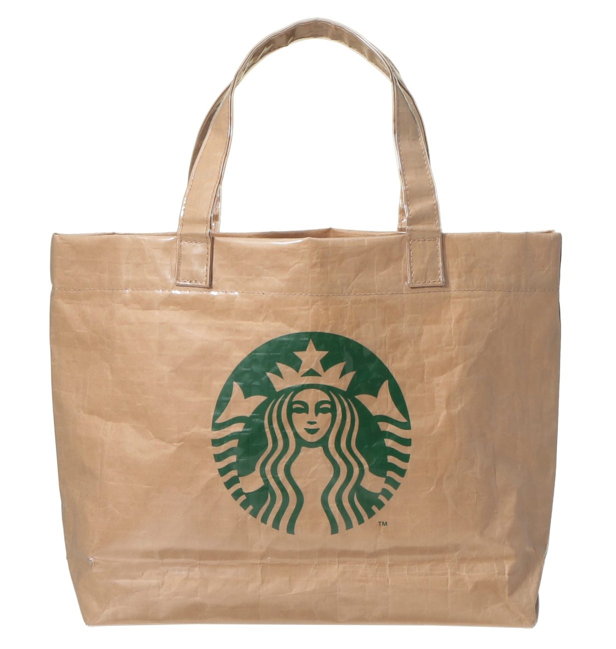 STARBUCKS STAND by BEAMS LOGO PVC ショッパートート S