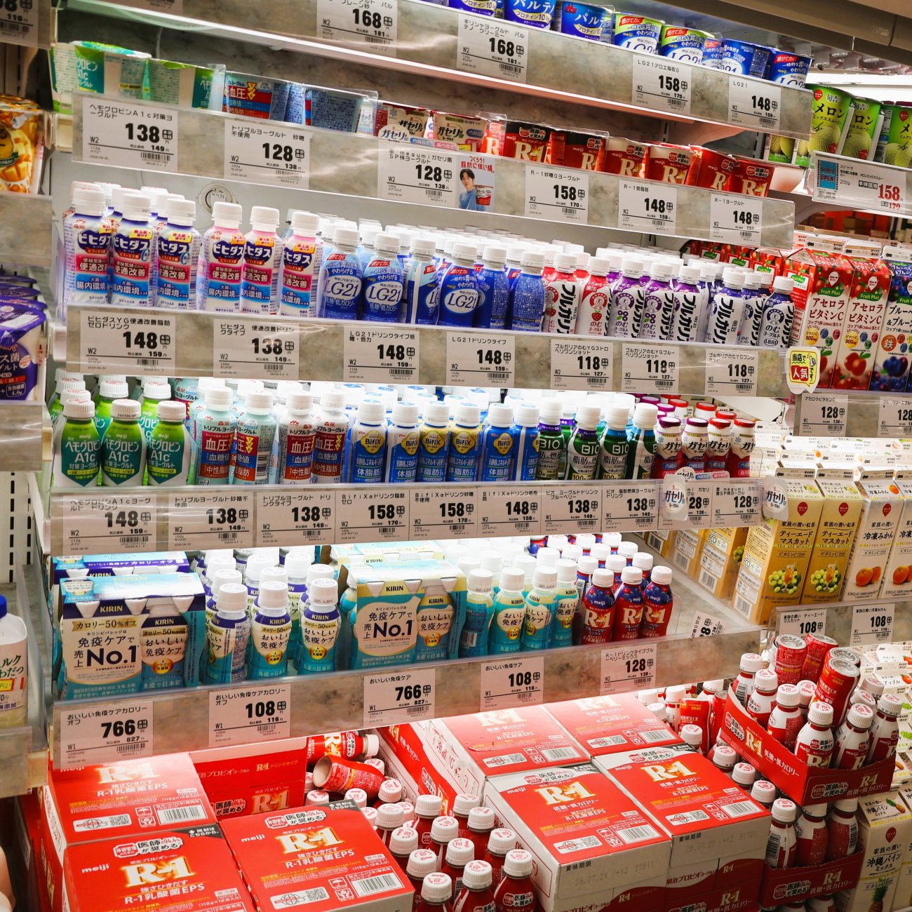 変化が進む機能性ヨーグルト