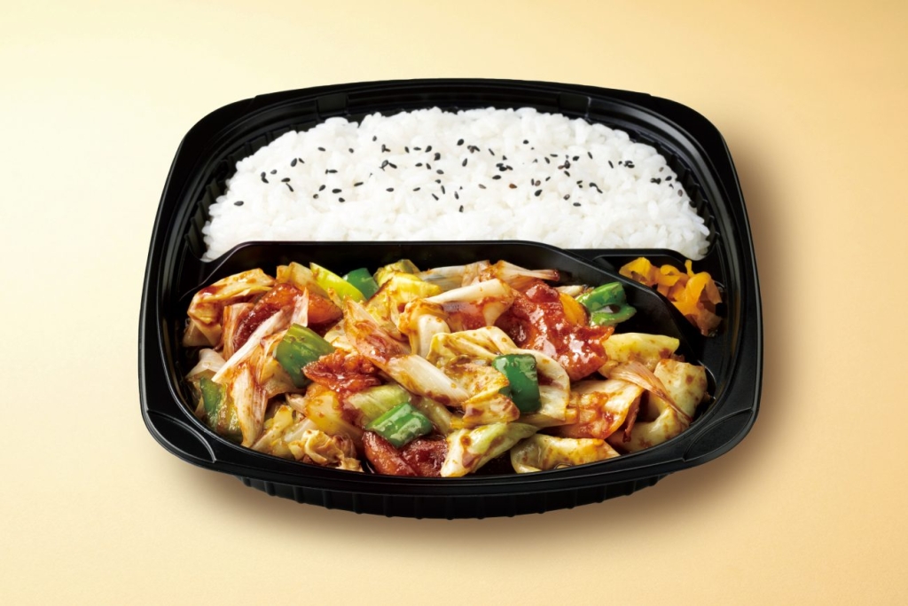 ホイコール弁当～1日に必要な野菜の1/2使用～(税込価格582.12円)