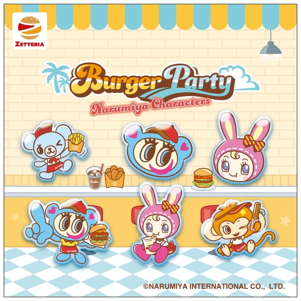 ナルミヤキャラクターズ オリジナルぷっくりシール
