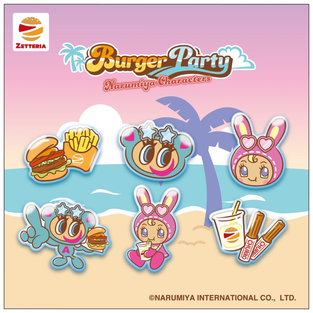 ナルミヤキャラクターズ オリジナルぷっくりシール