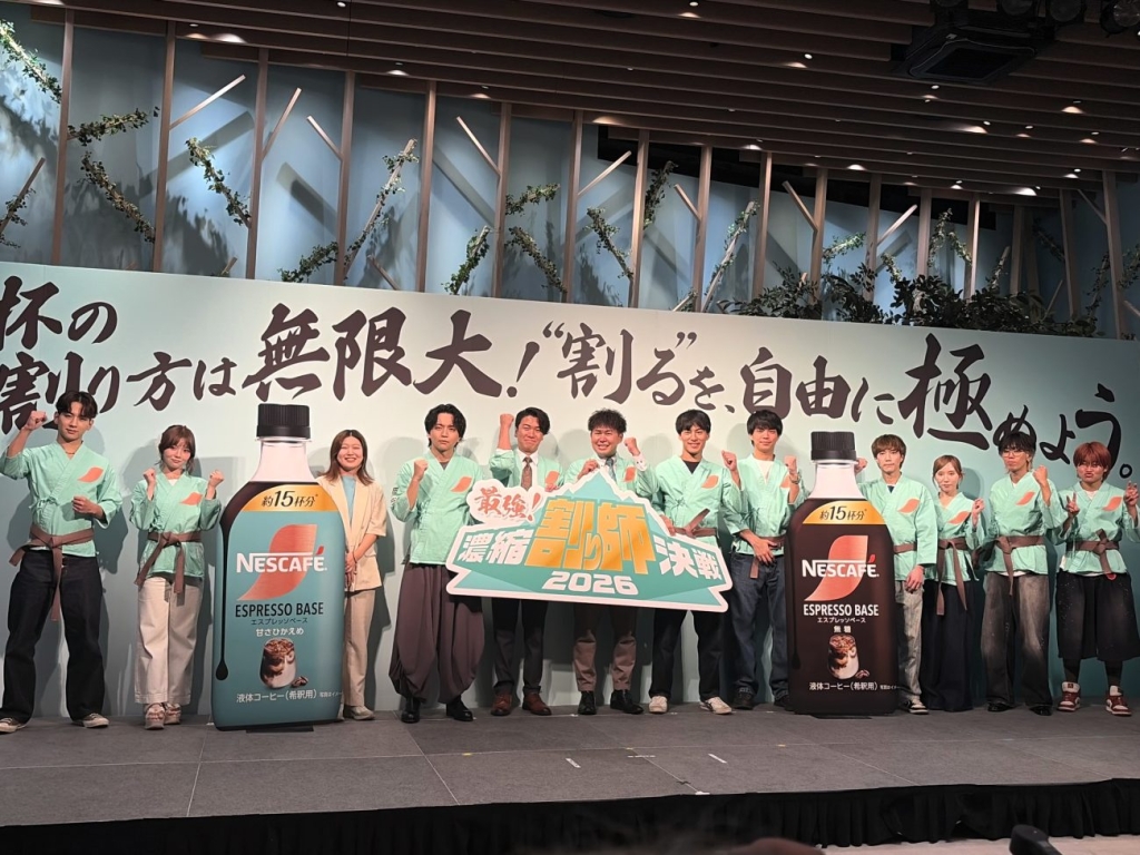 「最強!濃縮割り師決戦2026」に参加した上位7組のインフルエンサー