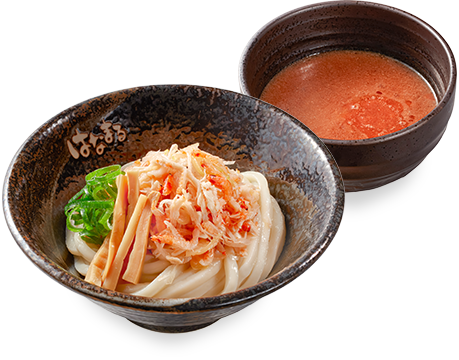 濃厚海老つけ汁うどん