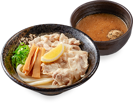 濃厚魚介豚骨つけ汁うどん