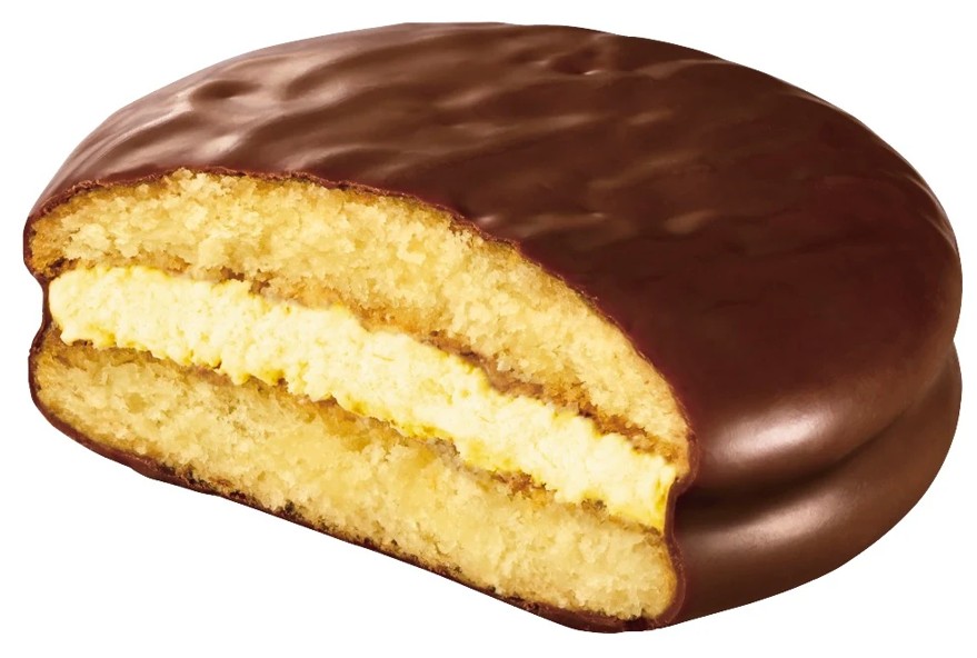 チョコパイ クリームシュー 個売り 断面