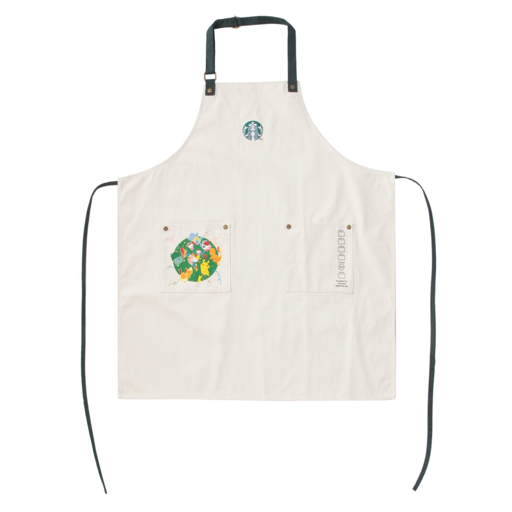 Pokémon + STARBUCKS ユーティリティエプロン コーヒーコネクション