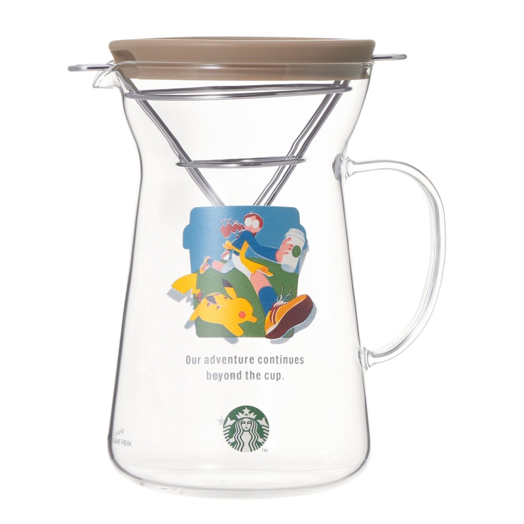 Pokémon + STARBUCKS グラス ドリップコーヒーメーカー コーヒーアドベンチャー