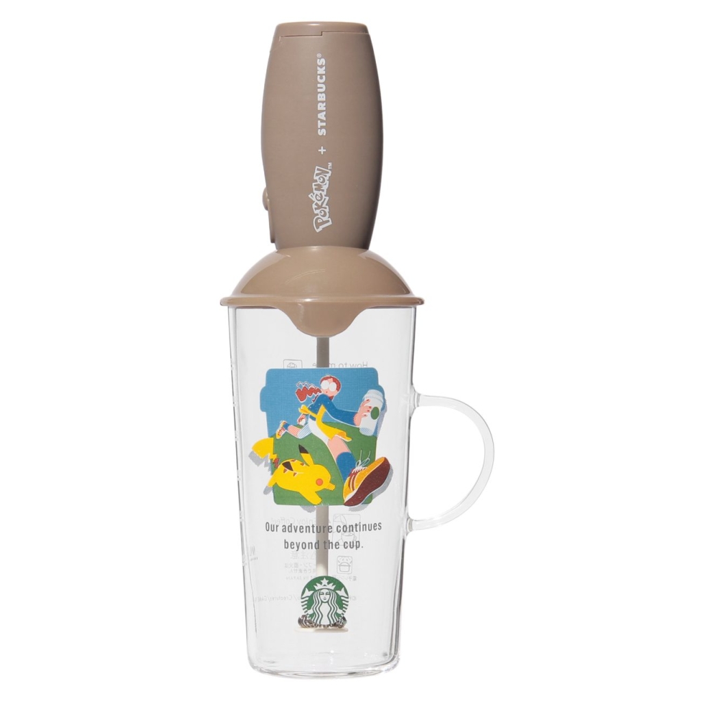 Pokémon + STARBUCKSミルクフォーマー＆カップ コーヒーアドベンチャー