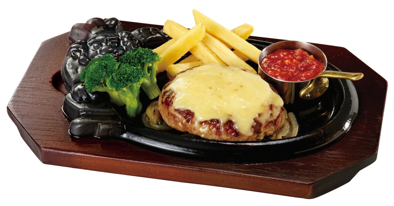 トマチービリーハンバーグランチ　～ガーリックとトマトの濃厚旨味ソース〜