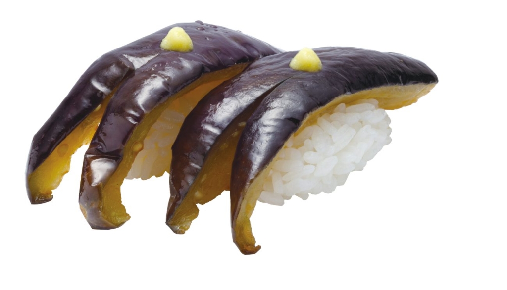 なすの揚げびたし握り
