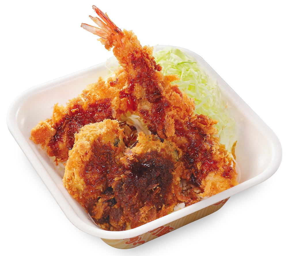 牡蠣と大海老の海鮮フライ丼弁当