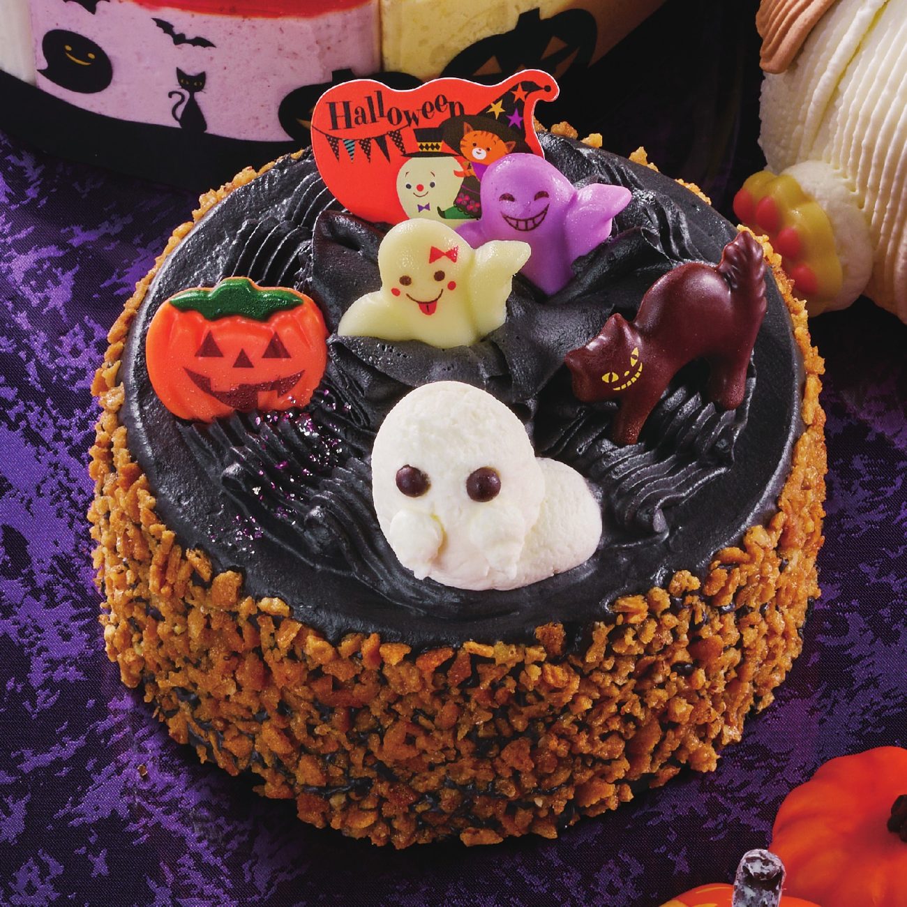 真夜中のハロウィンパーティーデコレーション